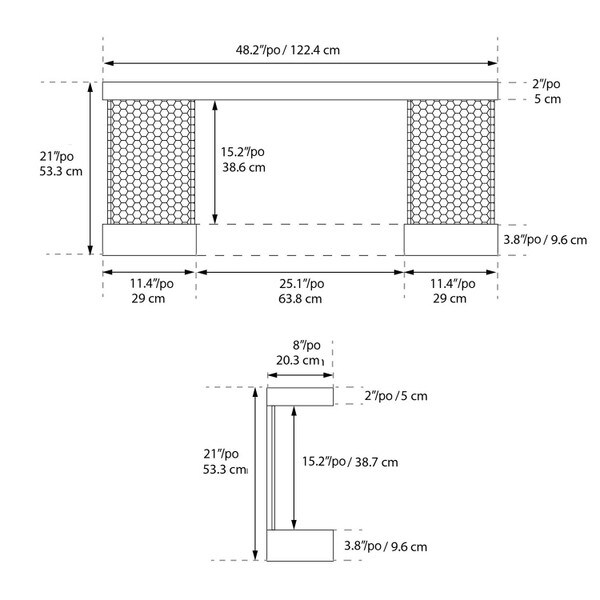 Mantel Shelf Electric Fireplace